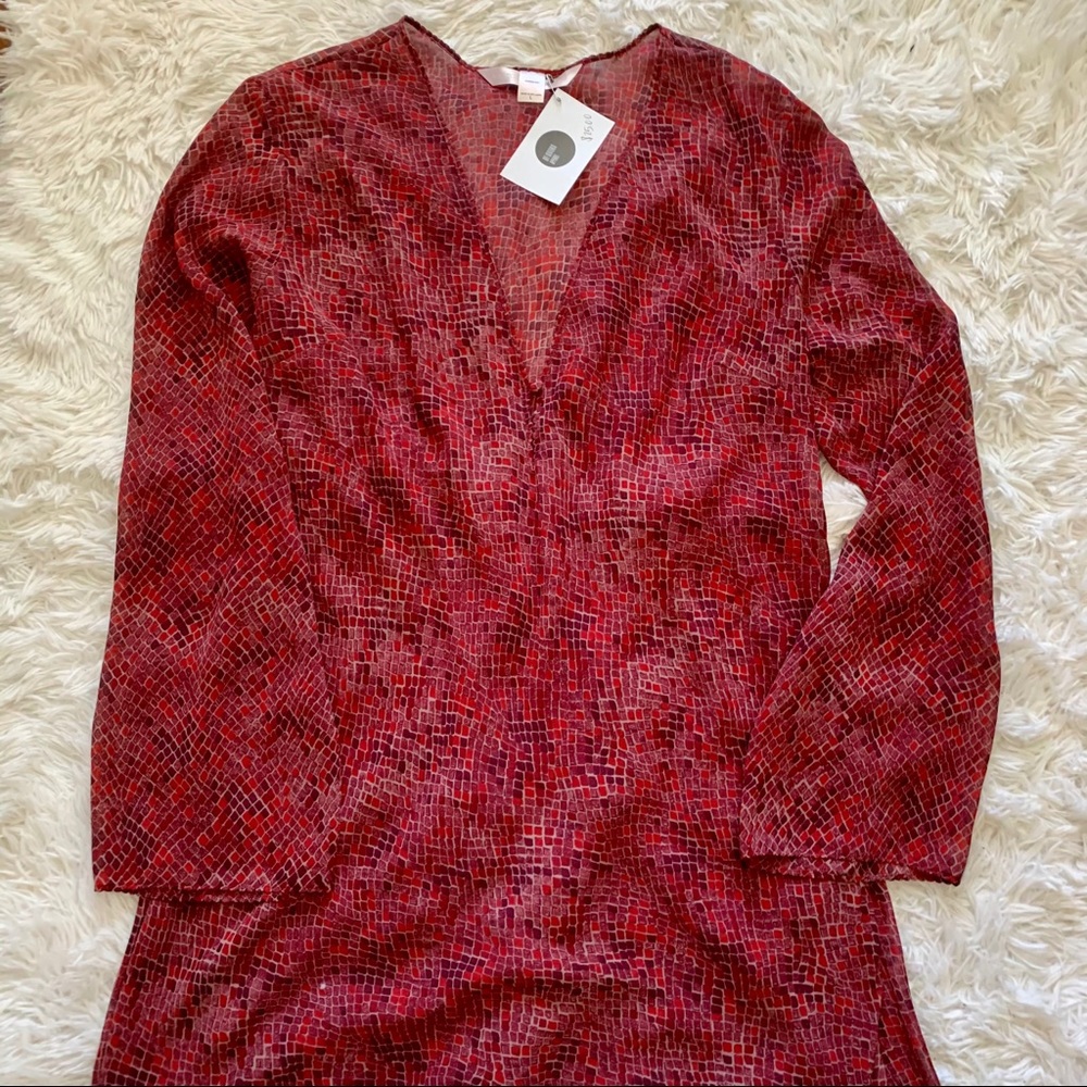 vintage victoria’s secret long sleeve blouse